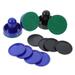 2 Sets Air Hockey Pucks Pushers Air Hockey Replacement Accessories for Game