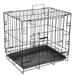 Folding Dog Cage Kennel Crate Pet Wire House Large Teepee Iron Tent Baby Travel