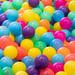 Assorted Colors Ball Pit Balls for Toddlers 1-3 Pack of 100pcs Phthalate Free BPA Free Non-Toxic 2.2-Inch Crush Proof Play Balls Play Tent Pool Playhouse Playpen Party Decoration