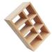 Dollhouse Bookcase Kids Decor Models Wooden Shelf Accessory Miniature Furniture Storage Rack Child