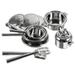 Doll House Cookware Mini Accessories Scene Decorations Kitchen Utensil Set Utensils Model Alloy 30 Pcs