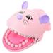 Gifts for Stocking Stuffers Biting Hand Toys Push Teeth down Game Kids Children s Finger Funny Games Board Pink Plastic