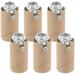 6 Pcs Light Bulb Socket Holder Stand Candle Holders Base Component Ceramics Paper