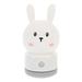 Mini Rabbit Lamp Night Light Portable Cartoon Silicone Animal Lamp Kid Baby Gift