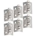 6 Pcs Door Springs to Close Automatic Closing Hinge Garage Stainless Steel