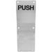 Door Handle Plate Push Plate Push Door Plate Stainless Steel Door Push Plate