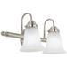 Trent Collection 20 Wide Satin Nickel Finish Bath Wall Light