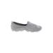 Crocs Sneakers: Gray Solid Shoes - Women's Size 7 - Almond Toe