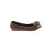 MICHAEL Michael Kors Flats: Brown Shoes - Women's Size 7 1/2 - Round Toe