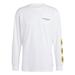Men's adidas Originals White Manchester United x Stone Roses 2023/24 Long Sleeve T-Shirt