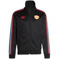 Men's adidas Originals Black Manchester United x Stone Roses 2023/24 Full-Zip Track Jacket