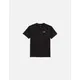 Men's Vans Mens Mini Script Short Sleeve Cotton T-Shirt - Black - Size: 40/Regular