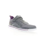 Women's Travel Active Axial Fx Sneaker by Propet in Grey Purple (Size 5 1/2 M)