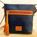 Dooney & Bourke Bags | Dooney & Bourke Navy Blue Bag With Long Strap | Color: Blue | Size: Os
