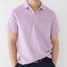 J. Crew Shirts | J Crew Mens Large Reimagined Knit Goods Slub Cotton Pale Pink Collar Polo Shirt | Color: Pink | Size: L