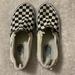 Vans Shoes | (3/$20) Vans Checkerboard Classic Slip On | Color: Black/White | Size: 6.5