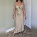 Ralph Lauren Dresses | 100% Silk Ralph Lauren Evening Gown With Small Train | Color: Gold | Size: 4