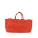 Bottega Veneta Leather Tote Bag: Orange Bags