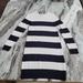 Michael Kors Dresses | Michael Kors Striped Sweater Nautical Dress Size Small | Color: Blue/White | Size: S