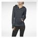 Nike Tops | Nike Dri-Fit Heather Gray Running Pocket Pullover Hooded Long Sleeve Top. Small. | Color: Black/Gray | Size: S