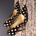 Kate Spade Shoes | Kate Spade Polka Dot Heels | Color: Black/Cream | Size: 8.5