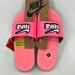 Nike Shoes | Nike Youth Girls Kawa Slides Sz 7 Y Slip-On Sandals Sunset Pink Pool Water Nwt | Color: Pink/White | Size: 7g