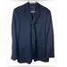 Burberry Suits & Blazers | Burberry London 100% Wool Navy Blue Striped Suit Blazer Mdl Lbs41 Size 42 Reg | Color: Blue | Size: 42r