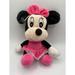 Disney Toys | Disney Baby Cute Minnie Mouse Pink Soft Toy Full Size 7 In" | Color: Black/Pink | Size: Osgau