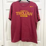 Nike Shirts | 5 For $25! Nike Usc Football T-Shirt Xl | Color: Red | Size: Xl