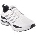 Sneaker SKECHERS "SKECH-AIR VENTURA-REVELL" Gr. 44, schwarz-weiß (weiß, schwarz) Herren Schuhe Schnürhalbschuhe