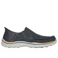 Skechers Men's Slip-ins Relaxed Fit: Expected - Cayson Sneaker | Size 10.0 | Charcoal | Textile | Vegan