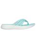 Skechers Girl's On-the-GO 600 - Chill Mode Sandals | Size 13.0 | Mint | Textile | Machine Washable