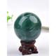 1PC Natural Green Fluorite Ball 200-500g Polished Globe Massaging Ball Reiki Stone Home Decor Exquisite Souvenirs Gifts Stones (Size : 200-250g)