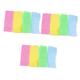 Housoutil 12 Pcs Exfoliating Bath Towel Bath Back Towel Silicone Mitts Shower Back Scrubber Exfoliating Sponge Shower Scrubber Exfoliating Loofah Towel Long Body Bath Brush Nylon