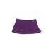 Nike Active Mini Skirt Mini: Purple Solid Activewear - Women's Size Large