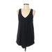 Lululemon Athletica Active Tank Top: Black Solid Activewear - Women's Size 6