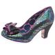 Irregular Choice Damen Ban Joe Weite Passform Mary Jane Flat, violett, 37 EU