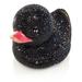 Jay Strongwater Ernie Pave Rubber Ducky Box- Black&Pink Metal/Wire in Black/Brown/Red | 4.25 H x 5.5 W x 4 D in | Wayfair SDH7409-202