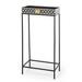 MacKenzie-Childs Keuka Plant Stand Metal in Black | 52 H x 18.25 W x 8.5 D in | Wayfair 280-7369