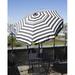 Parasol Italian 72" x 72" Market Umbrella Metal in White/Black | Wayfair UBLWSTS