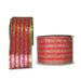 The Holiday Aisle® Ribbon Fabric in Red/Yellow | 5 H x 9 W x 4 D in | Wayfair 144AC2C249804373A0699355C7555F5F