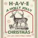 The Holiday Aisle® Farmhouse Holiday IV by Pela Studio - Print Canvas, Solid Wood in Brown | 12 H x 12 W x 1.25 D in | Wayfair