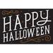 The Holiday Aisle® Festive Fright I by Michael Mullan - Print Paper, Solid Wood in Black/White | 8 H x 12 W x 1.25 D in | Wayfair