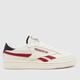 Reebok club c revenge trainers in off-white multi