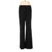 City DKNY Casual Pants - Mid/Reg Rise Flared Leg Trouser: Black Bottoms - Women's Size 4