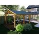 Wooden Gazebo Kit 4.8m x 3.6m, Timber Hot Tub Shelter, Gazebo