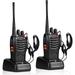 2 Pack Walkie Talkies for Adults 6 Miles Handheld Walkie Talkies with 1500 mAh Battery