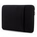 B2015 Laptop Sleeve Soft Zipper Pouch 13 Laptop Bag Replacement for MacBook Air Pro Ultrabook Laptop Black