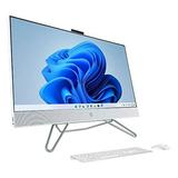 HP 27 Full HD Touchscreen All-in-One Desktop Computer - AMD Ryzen 7 5700U 8-Core up to 4.30 GHz Processor 16GB DDR4 RAM 1TB NVMe SSD + 2TB HDD AMD Radeon Graphics Windows 11 Home