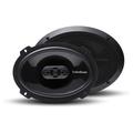 TiaGOC P1694 Punch 6 x9 4-Way Coaxial Full Range Speakers - Black (Pair)